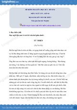 Đề thi giữa kì 2 Văn 10 Kết nối tri thức - Đề số 8